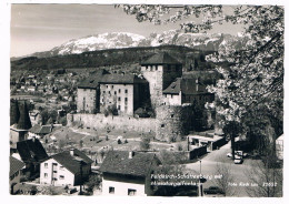 A-5885   FELDKIRCH : Schattenburg Mit Miniaturgolfanlage ( Midget-golf, Minigolf ) - Feldkirch