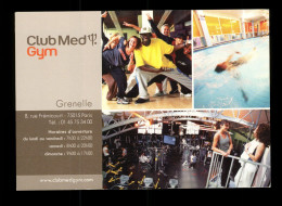 Sport Gymnastique Nclub Med Gym Grenelle Paris Club Mediterranee Carte Com - Gymnastiek