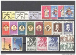 VATICANO - VATICAN - 1959 - Annata Completa - 22 Valori - Complete Year - ** MNH/VF - Annate Complete