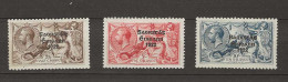 1927 MNH Ireland Mi 37-39-II 5mm (narrow Date) Overprint Postfris** - Ongebruikt