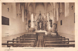 CPA ESPAGNE VALLFOGONA DE RIUCORP INTERIOR CAPILLA - Otros & Sin Clasificación