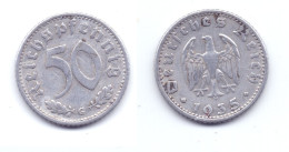 Germany 50 Reichspfennig 1935 G - 50 Reichspfennig