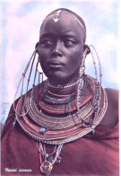 20459 " MASAI WOMAN "-VERA FOTO-CART. POST. NON SPEDITA - Afrika