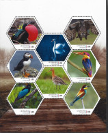 Luxemburg 2023 Vogels - Birds 2    Owl Puffin Kingfisher      Sheetlet     Postfris/mnh/neuf - Ongebruikt