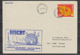 Norway 1983 Eiscat / Scatter Radar Cover Ca Ramfjordsbotn 5.7.1983 (58792) - Cartas & Documentos