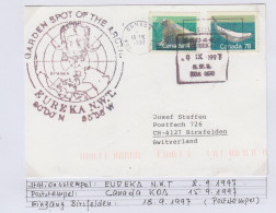 Canada Eureka Weather Station "Garden Spot Of The Arctic"  Ca Eureka 8.9.1997 (BS185) - Scientific Stations & Arctic Drifting Stations