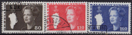 GROENLAND - Série Courante Reine Margrethe II 1980 - Usados