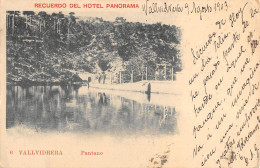 CPA ESPAGNE VALLVIDRERA HOTEL PANORAMA PANTANO - Andere & Zonder Classificatie