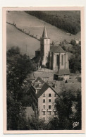 CPA - CHAUDESAIGUES (Cantal) - Vue Vers L'Eglise - Other & Unclassified