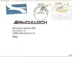 SOUTH AFRICA UCCELLI C.P. PERI ITALIA - Covers & Documents