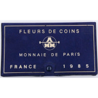  France Coffret FDC 1985 , Tranche A - BU, BE & Estuches