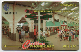 Barbados - Cruise Terminal - 92CBDC (Medium Digits With Ø) - Barbados (Barbuda)