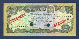 Afghanistan 10 Afghanis 1979 P55 Specimen UNC - Afghanistan
