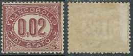1875 REGNO SERVIZIO DI STATO 2 CENT MH * - RE28 - Dienstzegels