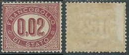 1875 REGNO SERVIZIO DI STATO 2 CENT MH * - RE28 - Servizi