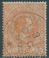 1884-86 REGNO PACCHI POSTALI USATO 1,25 LIRE - RE29 - Pacchi Postali