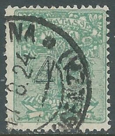 1924 REGNO SEGNATASSE PER VAGLIA USATO 40 CENT - RE28-4 - Impuestos Por Ordenes De Pago