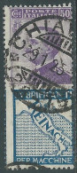 1924-25 REGNO PUBBLICITARI USATO 50 CENT REINACH - RE27 - Publicité