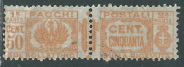 1927-32 REGNO PACCHI POSTALI USATO 50 CENT - I18-4 - Postpaketten