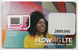 Barbados - Lady Laughing (GSM SIM Card) MINT - Barbados (Barbuda)