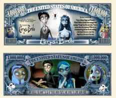 USA - FANTASY NOTE -  CORPSE  BRIDE. -  UNC / CARTOON  SERIES - Other & Unclassified