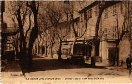 CPA La Garde Pres TOULON - Avenue Carnet Cafe Hotel-Romanc (106946) - La Garde