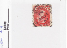 4525) Postmark Cancel CDS SON Small Queen NB - Histoire Postale