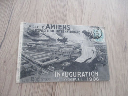 CPA 80 SOMME AMIENS EXPOSITION INTERNATIONALE INAUGURATION 1906 - Amiens