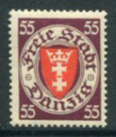 DANZIG 1937 Arms Definitive 55 Pfg.MNH / **.  Michel 269 - Ungebraucht