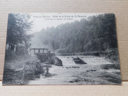 Auby-sur-Semois, Hôtel De La Grotte De St. Remacle, Le Barrage Du Ruisseau Des Alleines, 1911   (M18) - Bertrix