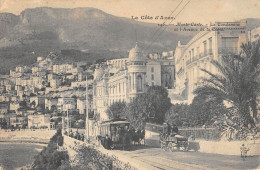 CPA MONTE CARLO LA CONDAMINE ET AVENUE DE LA COSTA - Monte-Carlo