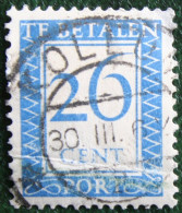 READ 26 Ct Portzegels Postage Due NVPH PORT 96 P96 (Mi Porto 103) 1947-1958 Gestempelt / Used NEDERLAND / NIEDERLANDE - Portomarken
