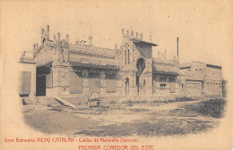 CPA ESPAGNE CALDAS DE MALAVELLA GRAN BALNEARIO VICHY CATALAN FACHADA COMEDOR DES ESTE - Sonstige & Ohne Zuordnung