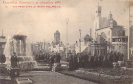 BELGIQUE - Bruxelles - Expositions Universelle De Bruxelles 1910 - Vue Prise Dans Le Jardin.. - Carte Postale Ancienne - Expositions Universelles