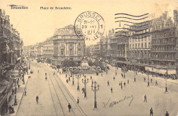 BELGIQUE - Bruxelles - Place De Brouckère - Carte Postale Ancienne - Plazas