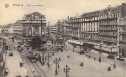 BELGIQUE - Bruxelles - Place De Brouckère - Carte Postale Ancienne - Plazas