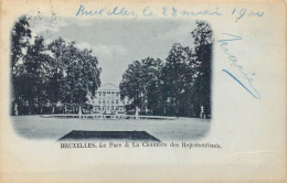 BELGIQUE - Bruxelles - Le Parc & La Chambre Des Représentants - Carte Postale Ancienne - Foreste, Parchi, Giardini