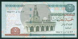 EGYPT / 5 POUNDS / DATE : 16-1-2014 / P- 63(3) / PREFIX : 286 / SIG : RAMEZ / UNC. - Egypte