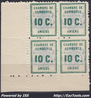 FRANCE : GREVE D' AMIENS N° 1 BLOC DE 4 NEUF ** GOMME SANS CHARNIERE - Stamps