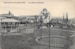 BELGIQUE - Exposition De Bruxelles 1910 - Les Jardins Hollandais - Carte Postale Ancienne - Expositions Universelles