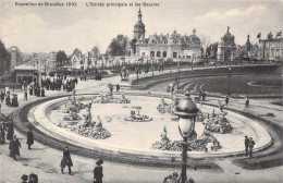 BELGIQUE - Exposition De Bruxelles 1910 - L'entrée Principale Et Les Bassins - Carte Postale Ancienne - Exposiciones Universales