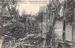 BELGIQUE - Bruxelles-Exposition - L'Incendie Des 14-15 Août 1910 - Vue Du Pont De La Senne - Carte Postale Ancienne - Exposiciones Universales