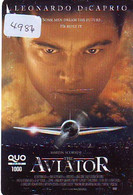 Carte Prépayée Japon * CINEMA * FILM *  AVIATOR (4986) LEONARDO Di CAPRIO * Japan Movie Prepaid Card * KINO Karte - Cinéma