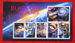 Space Travel Blast OfF 50 Years 2007 Mi Block 72 Yv 103 POSTFRIS MNH ** Australia Australien Australie - Blocks & Sheetlets