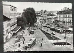 WINTERTHUR Bahnhofplatz/ Trolleybus/ Oldtimer Autos - Winterthur