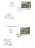Year 2023 - Baroque Painting, S/S, MNH - FDC