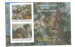 Year 2023 - Baroque Painting, S/S, MNH - Blocs-feuillets