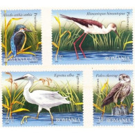 ROMANIA 1827, 2009,*  Birds Of Danube Delta, Oiseaux De Delta Du Danube - Altri & Non Classificati