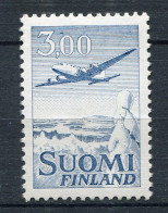 25116 Finlande  PA9** 3m. Bleu Douglas DC6  1963  TB  - Neufs