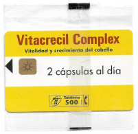 Spain - Telefónica - Vitacrecil Complex - P-322 - 03.1998, 500PTA, 13.000ex, NSB - Emissions Privées